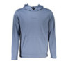 SWEAT-SHIRT SANS FERMETURE ÉCLAIR BLEU CALVIN KLEIN POUR HOMMES