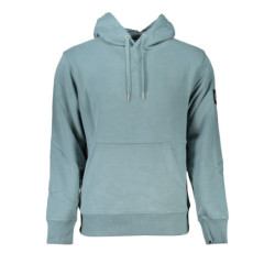 SWEAT-SHIRT SANS FERMETURE ÉCLAIR VERT CALVIN KLEIN POUR HOMMES