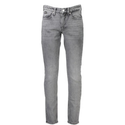 CALVIN KLEIN MEN'S GRAY DENIM JEANS