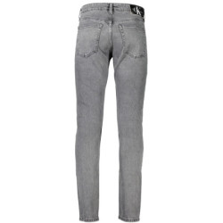 CALVIN KLEIN MEN'S GRAY DENIM JEANS