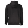 CALVIN KLEIN MEN'S BLACK ZIPLESS SWEATSHIRT