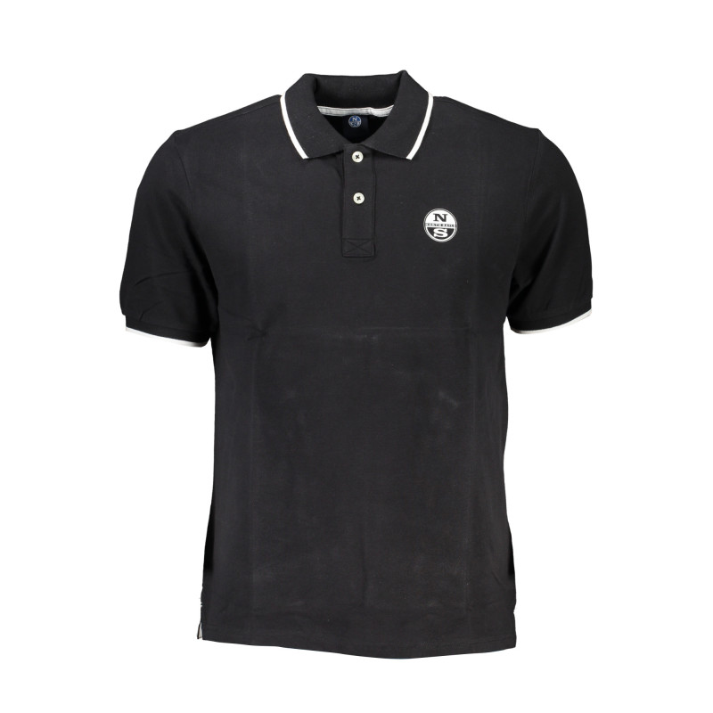 NORTH SAILS POLO NOIR MANCHES COURTES HOMME