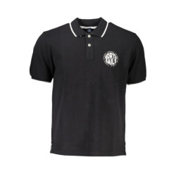 NORTH SAILS MEN'S BLACK SHORT SLEEVED POLO SHIRT