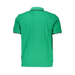 NORTH SAILS GREEN MEN'S SHORT SLEEVED POLO SHIRT