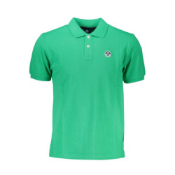 POLO MANCHES COURTES HOMME NORTH SAILS VERT