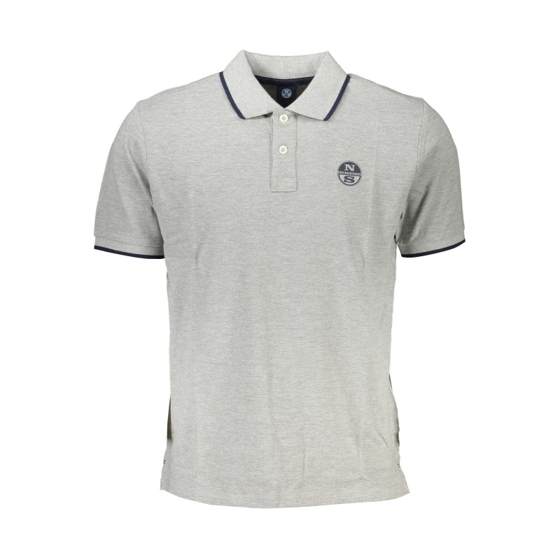 POLO HOMME GRIS À MANCHES COURTES NORTH SAILS