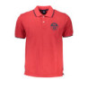 NORTH SAILS MEN'S RED SHORT SLEEVED POLO SHIRT