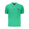 NORTH SAILS GREEN MEN'S SHORT SLEEVED POLO SHIRT