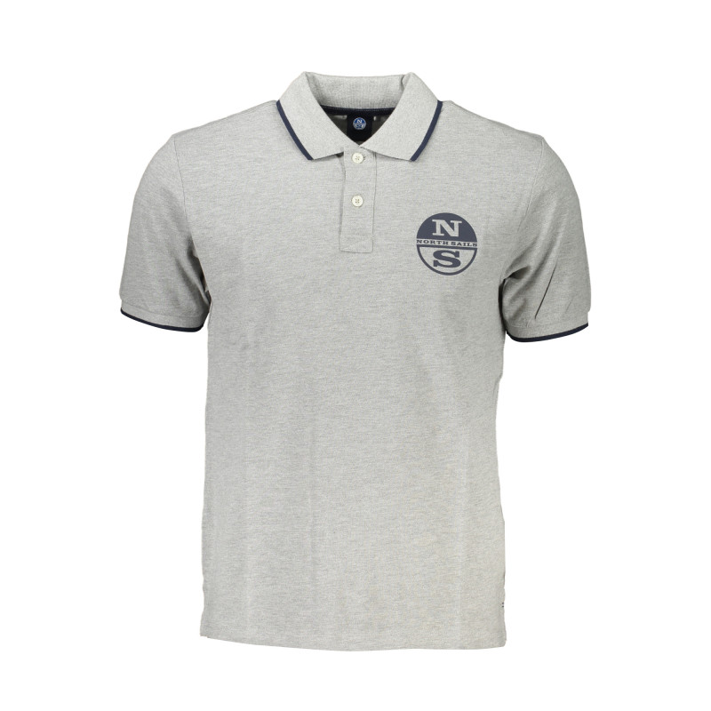 POLO HOMME GRIS À MANCHES COURTES NORTH SAILS