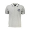 NORTH SAILS MEN'S GRAY SHORT SLEEVED POLO SHIRT