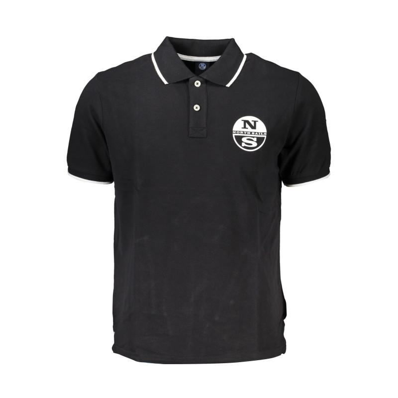 NORTH SAILS POLO NOIR MANCHES COURTES HOMME