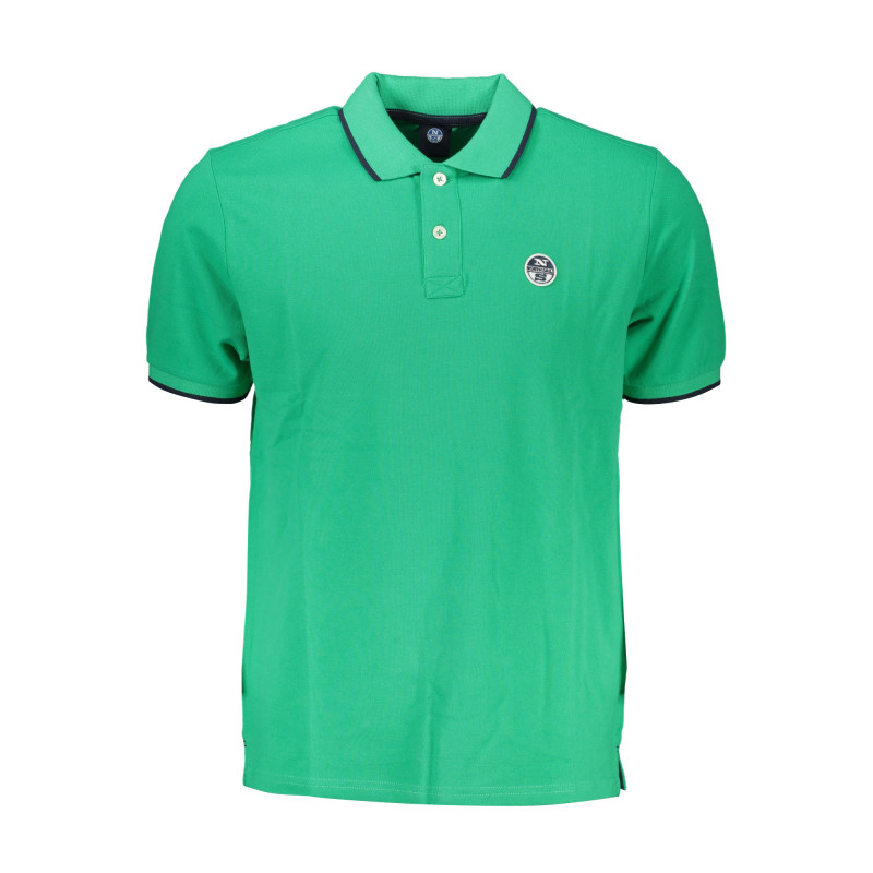 POLO MANCHES COURTES HOMME NORTH SAILS VERT