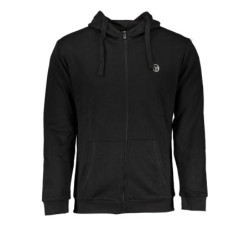 SWEAT-SHIRT ZIPPÉ NOIR SERGIO TACCHINI POUR HOMME