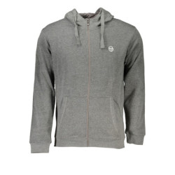 SWEAT-SHIRT ZIPPÉ HOMME SERGIO TACCHINI GRIS