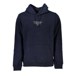 SWEAT-SHIRT SANS FERMETURE ÉCLAIR BLEU TOMMY HILFIGER POUR HOMMES