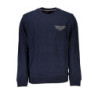TOMMY HILFIGER MEN'S BLUE ZIPLESS SWEATSHIRT