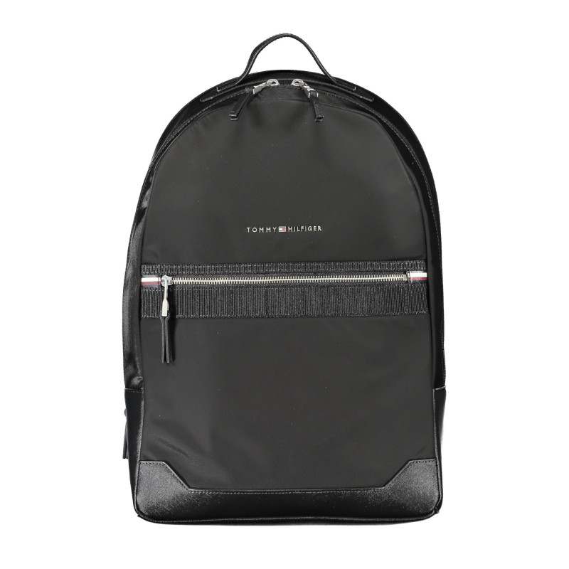 SAC À DOS NOIR TOMMY HILFIGER POUR HOMMES