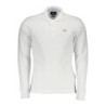LA MARTINA MEN'S WHITE LONG SLEEVE POLO SHIRT