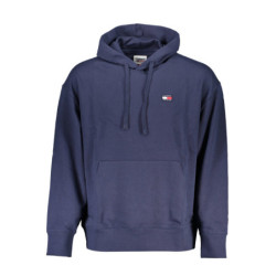 SWEAT-SHIRT SANS FERMETURE ÉCLAIR BLEU TOMMY HILFIGER POUR HOMMES