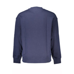 SWEAT-SHIRT SANS FERMETURE ÉCLAIR BLEU TOMMY HILFIGER POUR HOMMES