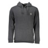 SERGIO TACCHINI MEN'S GRAY ZIPLESS SWEATSHIRT