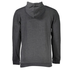 SERGIO TACCHINI MEN'S GRAY ZIPLESS SWEATSHIRT