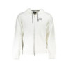 LA MARTINA MEN'S WHITE ZIP SWEATSHIRT