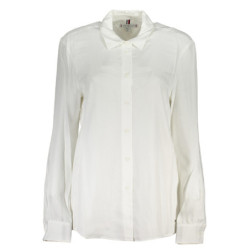 TOMMY HILFIGER CHEMISE À MANCHES LONGUES FEMME BLANC