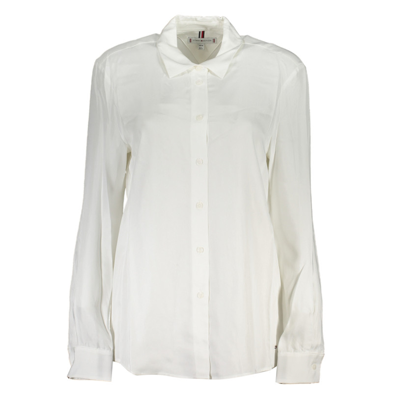 TOMMY HILFIGER WOMEN'S LONG SLEEVE SHIRT WHITE