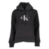 CALVIN KLEIN WOMEN'S ZIPLESS SWEATSHIRT BLACK