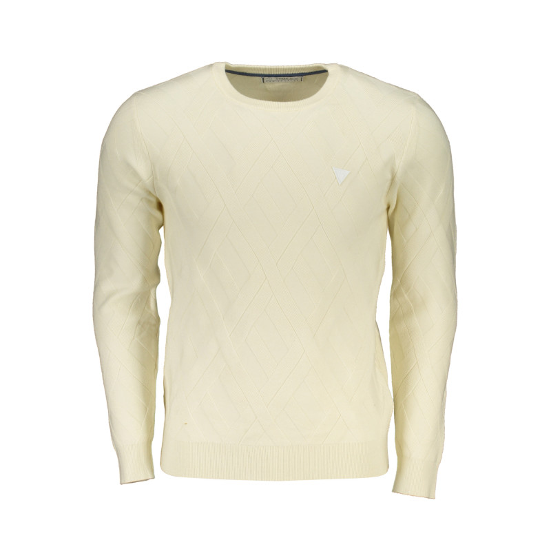 PULL HOMME GUESS JEANS BLANC