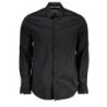 GUESS JEANS MEN'S LONG SLEEVE SHIRT BLACK
