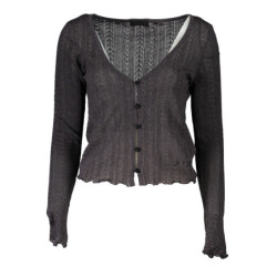 GUESS JEANS CARDIGAN GRIS FEMME