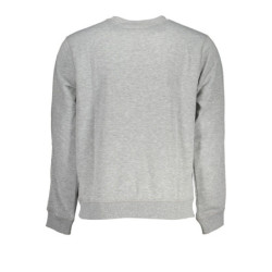 SWEAT-SHIRT SANS FERMETURE ÉCLAIR GRIS CALVIN KLEIN POUR HOMMES