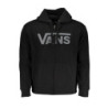 VANS MEN'S BLACK ZIP SWEATSHIRT