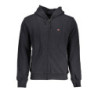 NAPAPIJRI MEN'S BLACK ZIP SWEATSHIRT