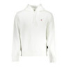 NAPAPIJRI MEN'S WHITE ZIP SWEATSHIRT