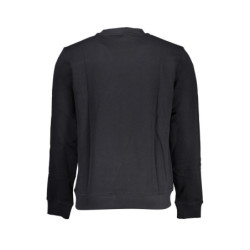 NAPAPIJRI MEN'S BLACK ZIPLESS SWEATSHIRT