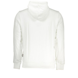 NAPAPIJRI MEN'S WHITE ZIP SWEATSHIRT