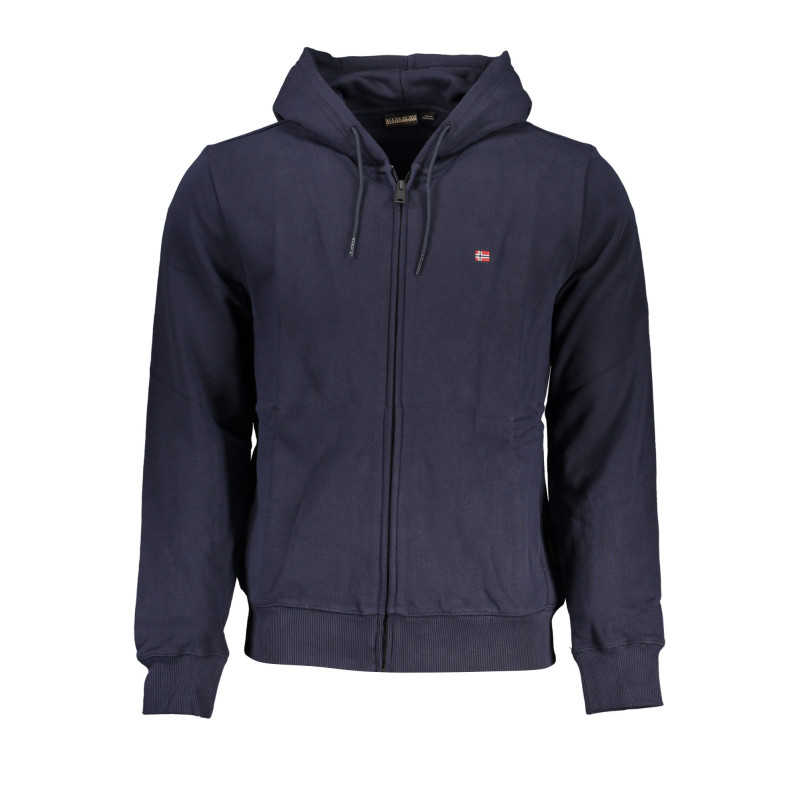 SWEAT-SHIRT ZIPPÉ NAPAPIJRI HOMME BLEU