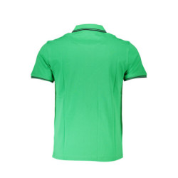 POLO HARMONT & BLAINE MANCHES COURTES HOMME VERT