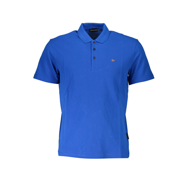 NAPAPIJRI POLO MANCHES COURTES HOMME BLEU