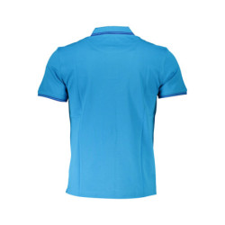 HARMONT & BLAINE POLO HOMME BLEU À MANCHES COURTES