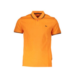 HARMONT & BLAINE POLO MANCHES COURTES ORANGE HOMME