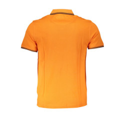 HARMONT & BLAINE POLO MANCHES COURTES ORANGE HOMME