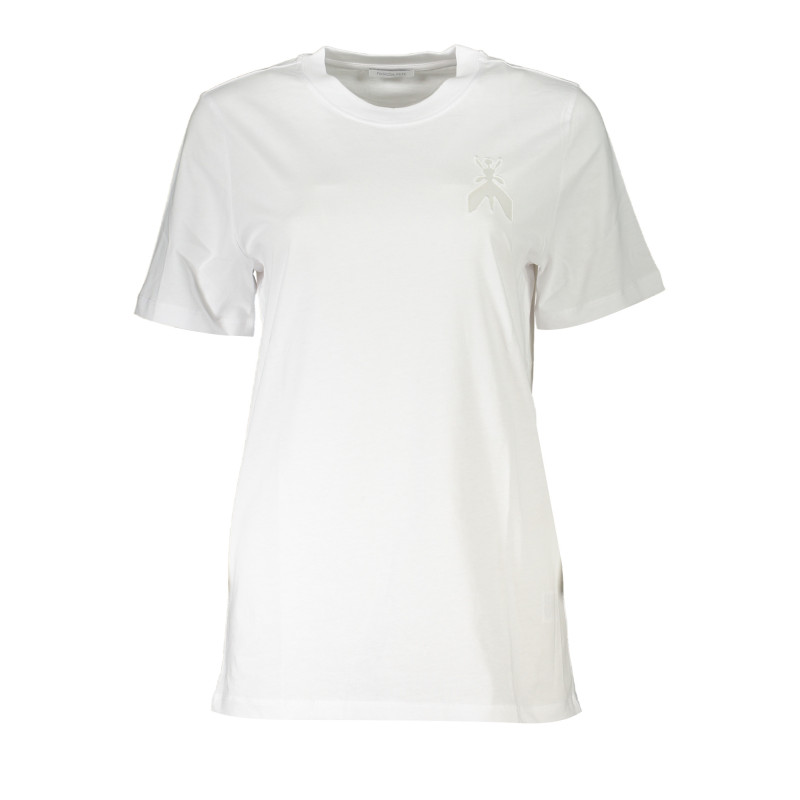 PATRIZIA PEPE T-SHIRT À MANCHES COURTES FEMME BLANC