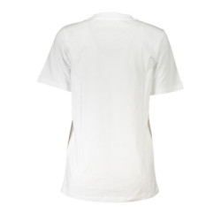 PATRIZIA PEPE T-SHIRT À MANCHES COURTES FEMME BLANC