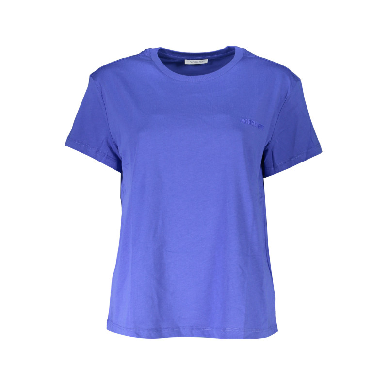 PATRIZIA PEPE T-SHIRT À MANCHES COURTES FEMME BLEU