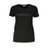 PATRIZIA PEPE WOMEN'S SHORT SLEEVE T-SHIRT BLACK