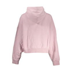 NAPAPIJRI WOMEN'S PINK SWEATSHIRT WITHOUT ZIP